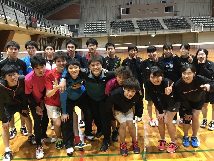 バドミントン部 学生生活 学生課